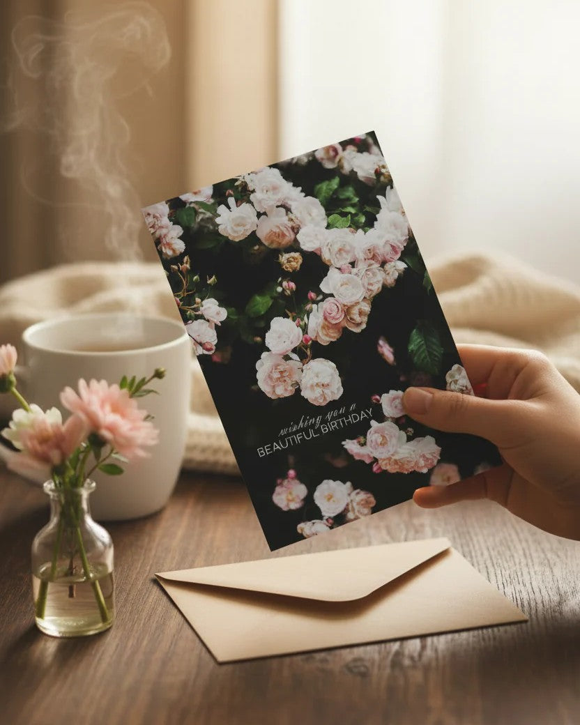 Card - Happy Birthday Roses