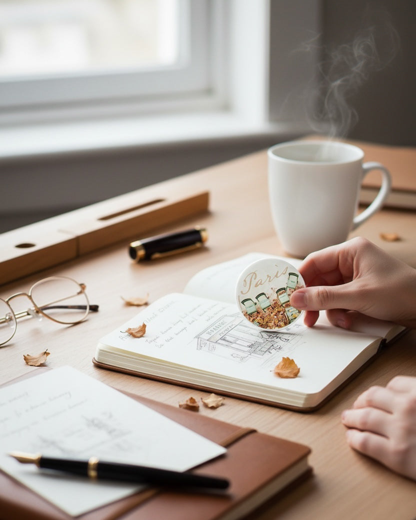 Sticker: Autumn in Paris