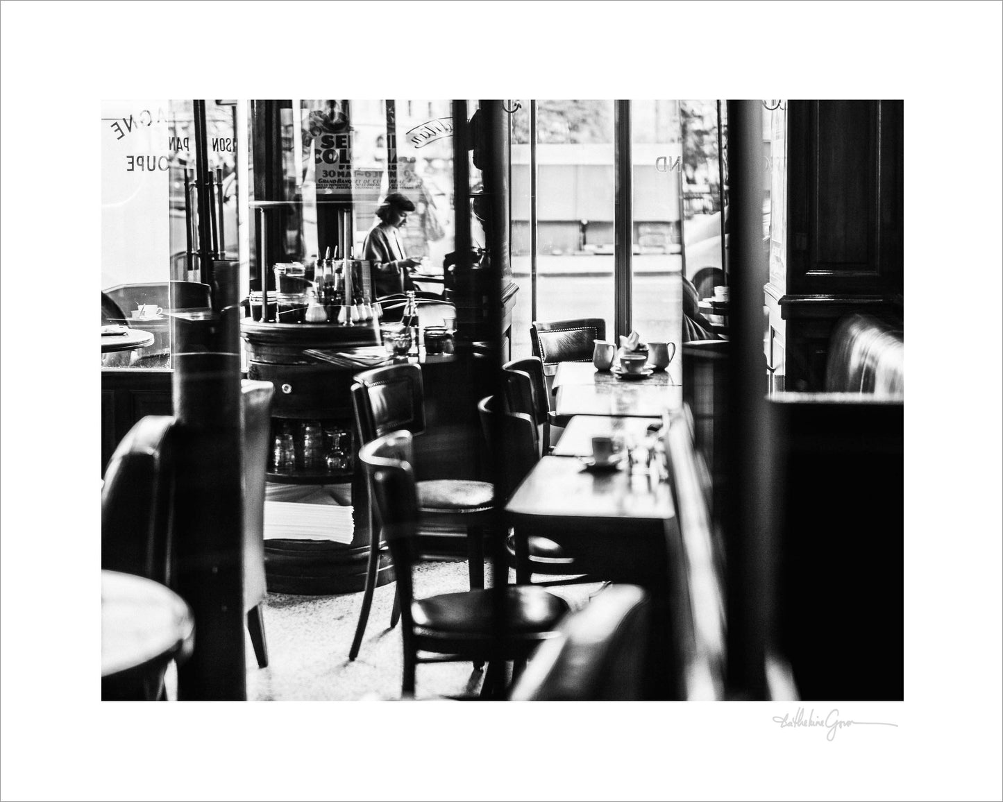 Girl in a Café