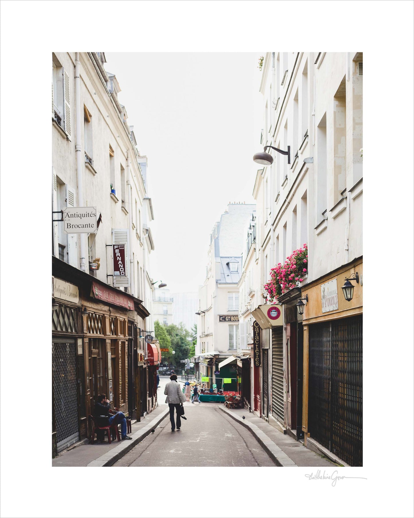 Towards Rue Mouffetard