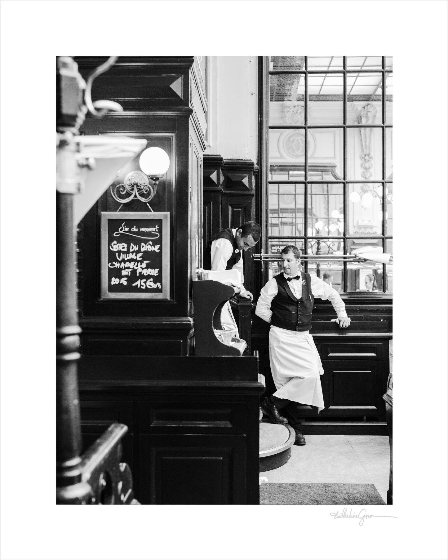 Parisian Waiters of Le Bouillon Chartier