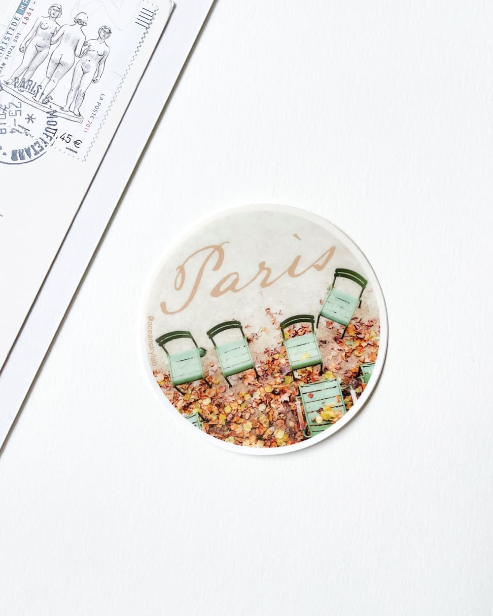 Sticker: Autumn in Paris