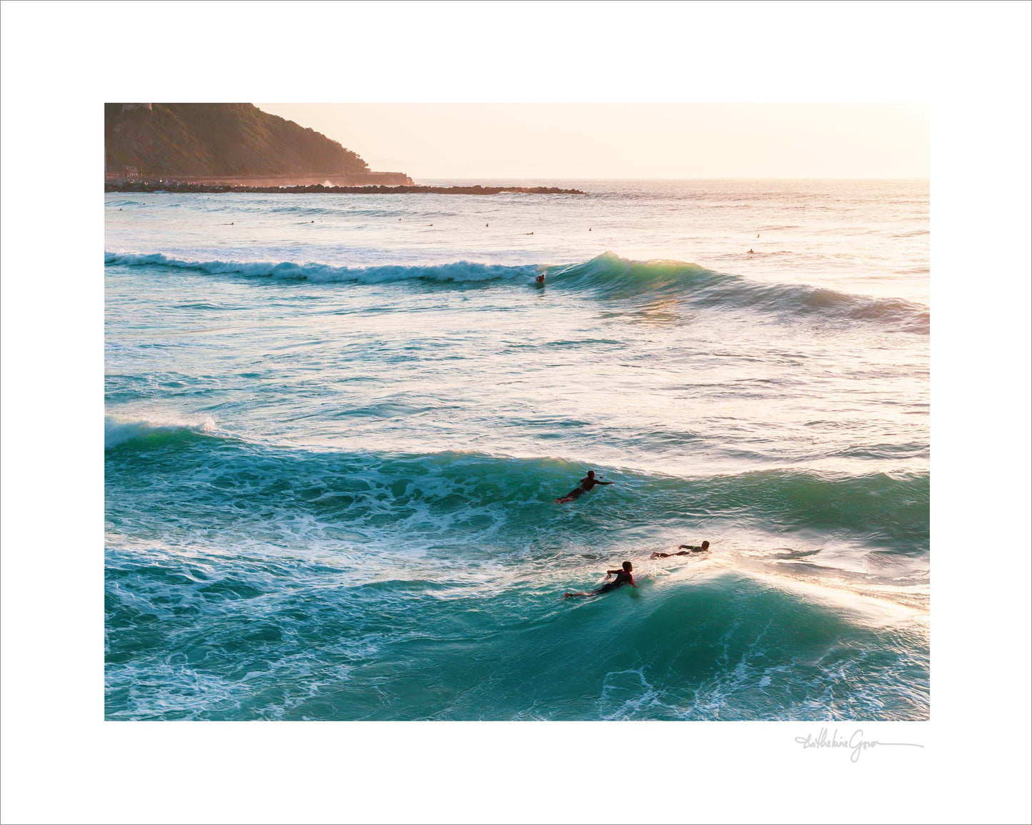 Sunlit Surfers - Spain