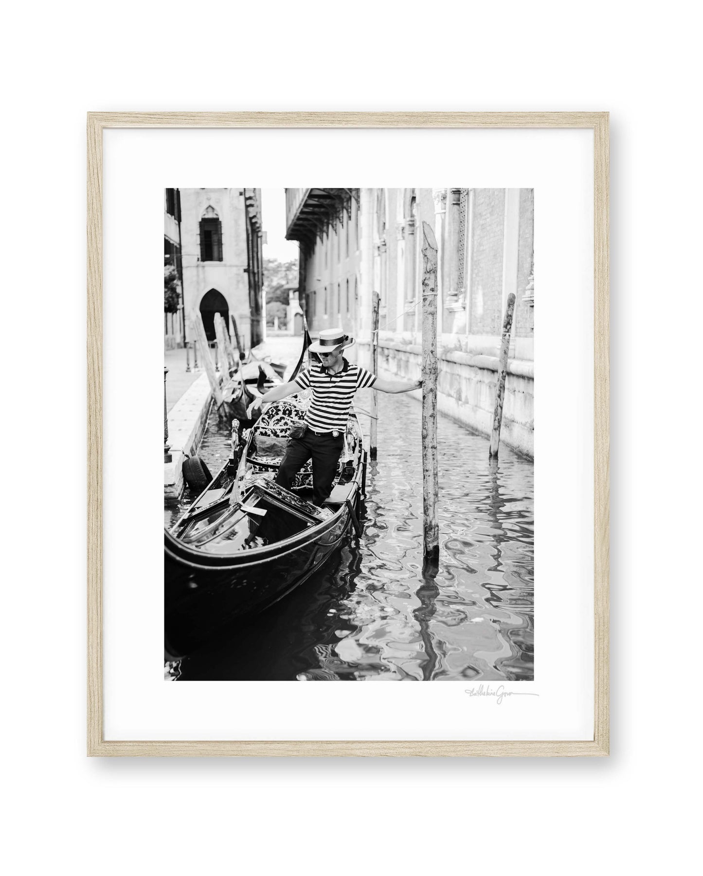 The Gondolier - Venice, Italy