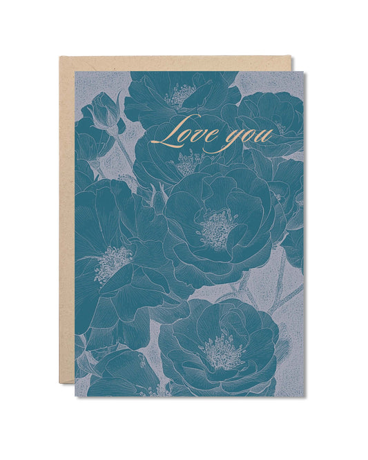Card - Love You Roses