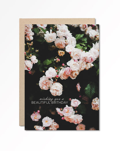 Card - Happy Birthday Roses