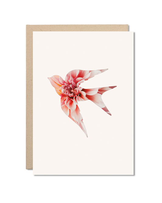Card - Dahlia Songbird