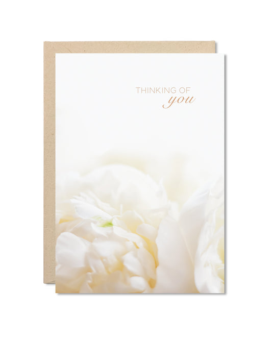 Card - Thinking of You Peonies