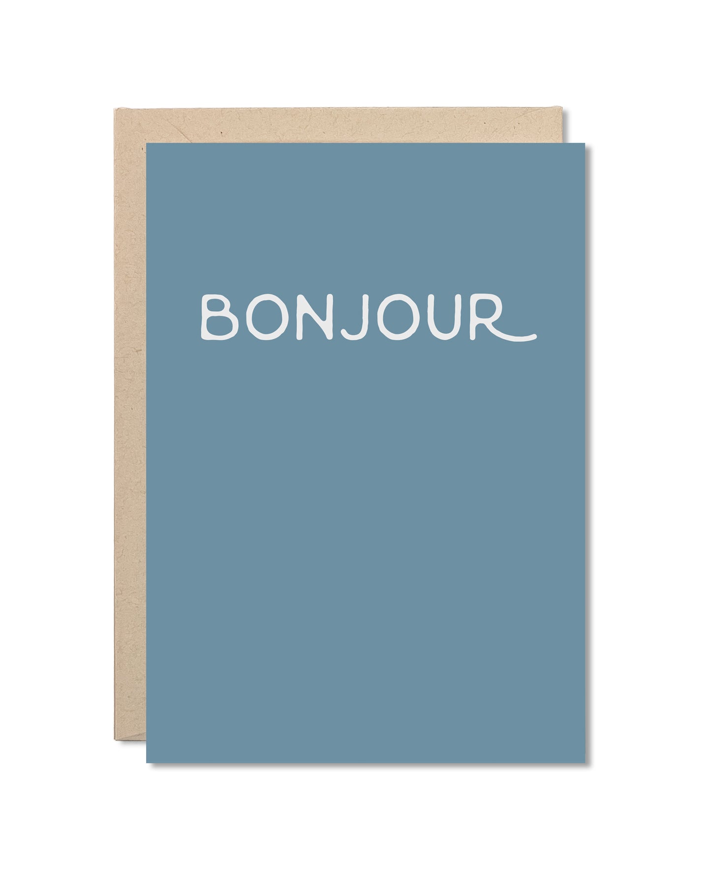 Card - Bonjour