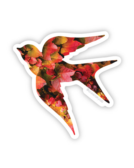 Sticker: Autumn Tapestry Songbird