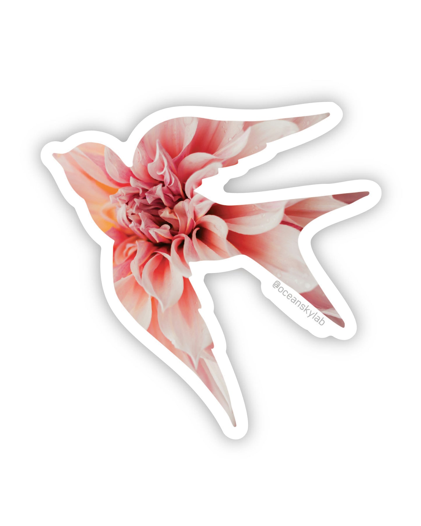 Sticker: Dahlia Songbird
