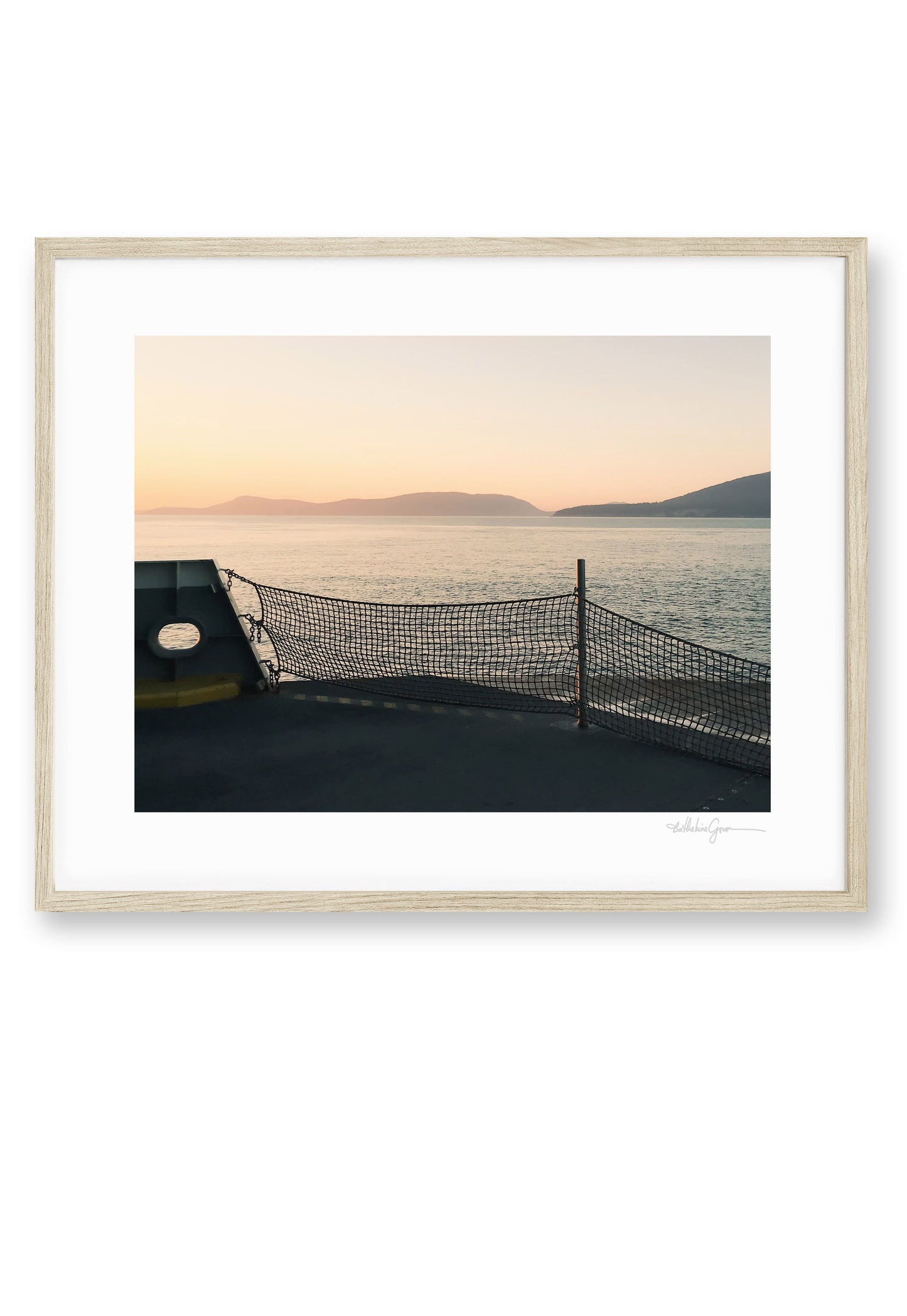Ferry Deck Sunset