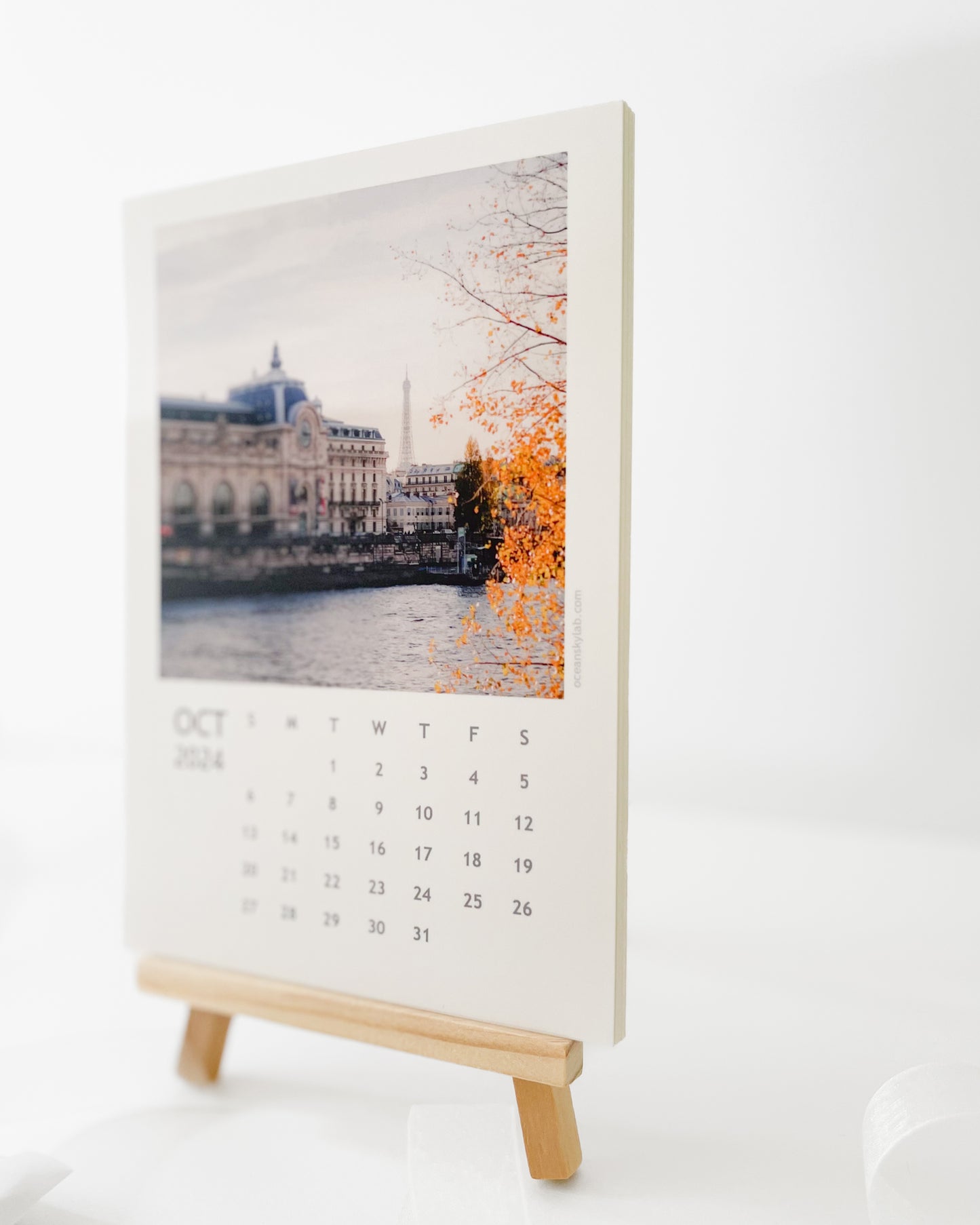 2024 Paris Desk Calendar
