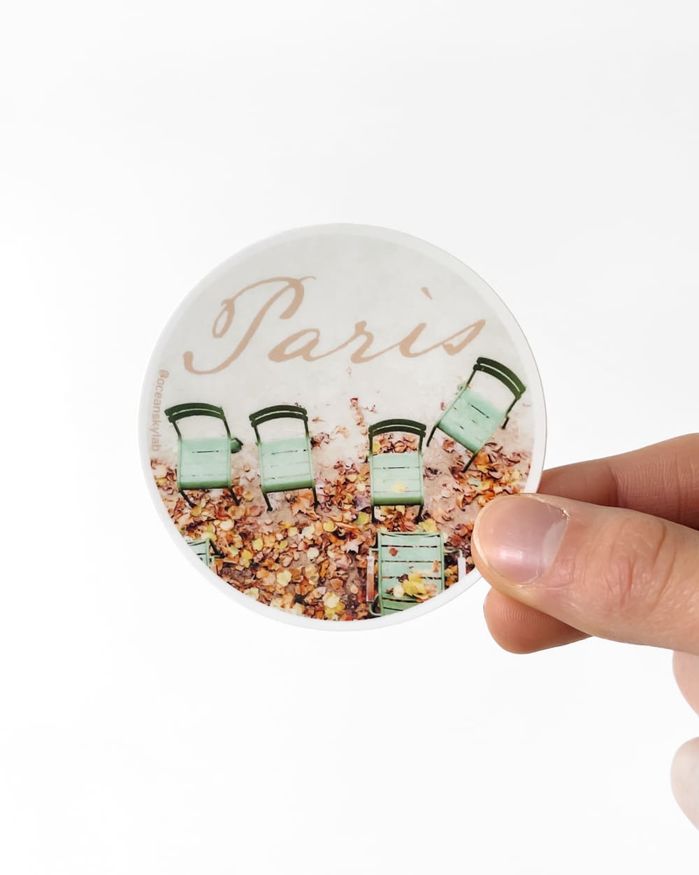 Sticker: Autumn in Paris