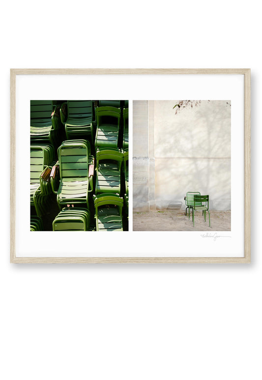 Parisian Chairs Diptych