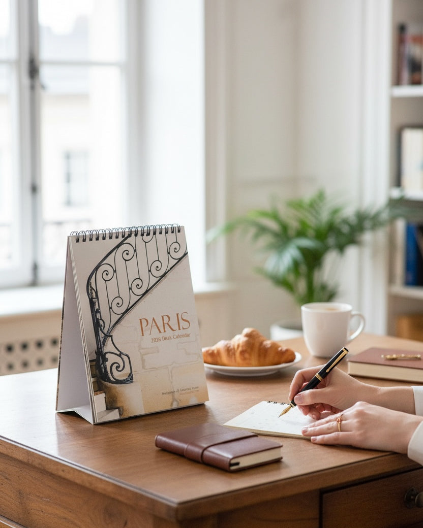 2026 Paris Desk Calendar
