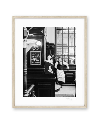 Parisian Waiters of Le Bouillon Chartier