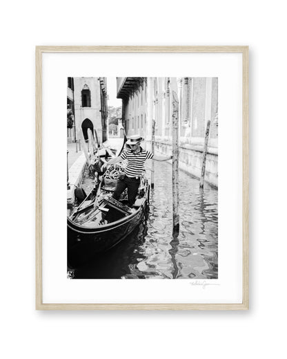 The Gondolier - Venice, Italy
