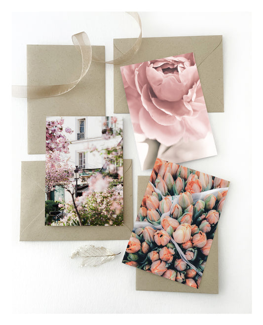 Greeting Cards: Floral (bundle of 3)