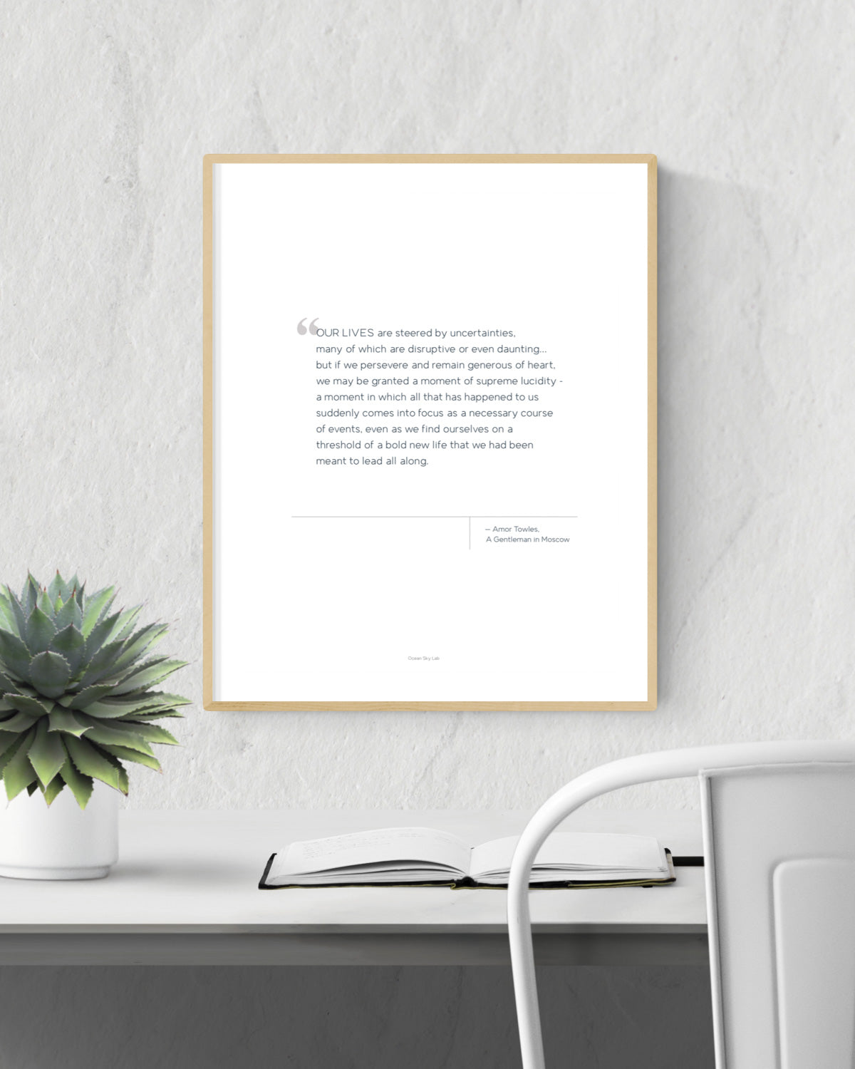 Printable Quote - Amor Towles