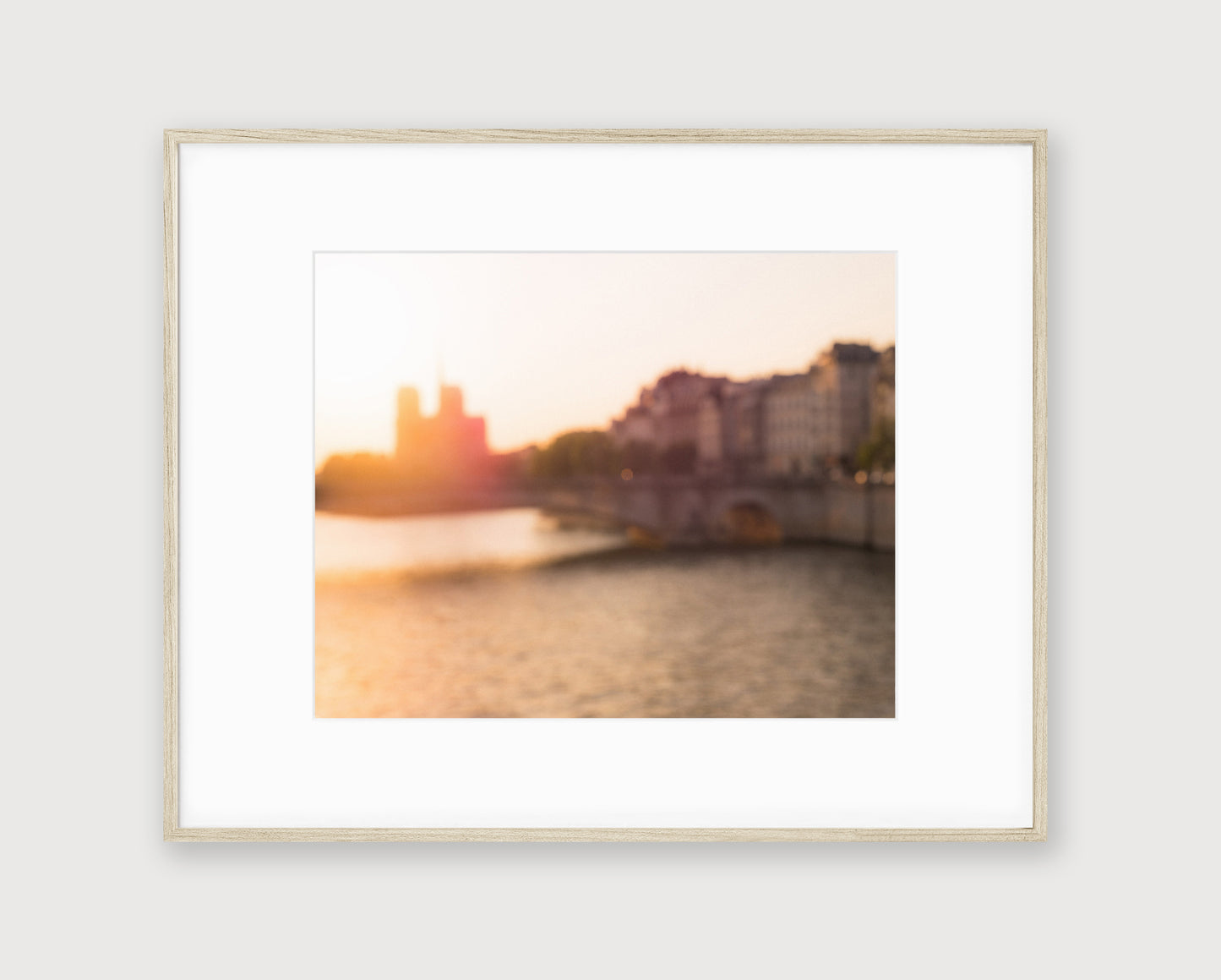 Soft Sunset on the Seine - Paris