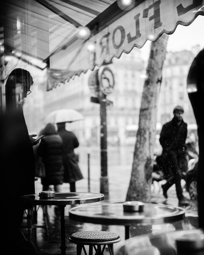 Café de Flore - Silhouettes