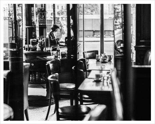 Girl in a Café