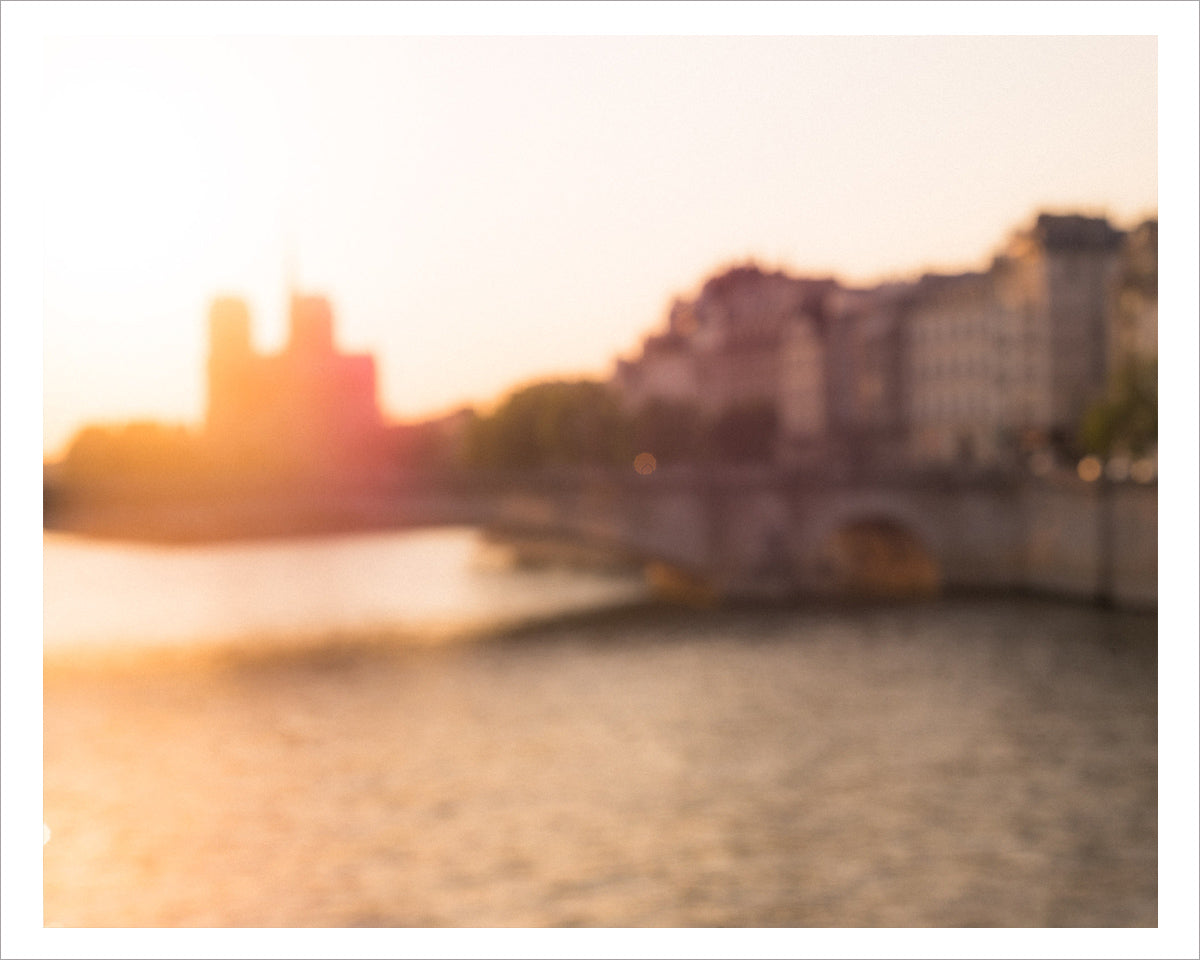 Soft Sunset on the Seine - Paris