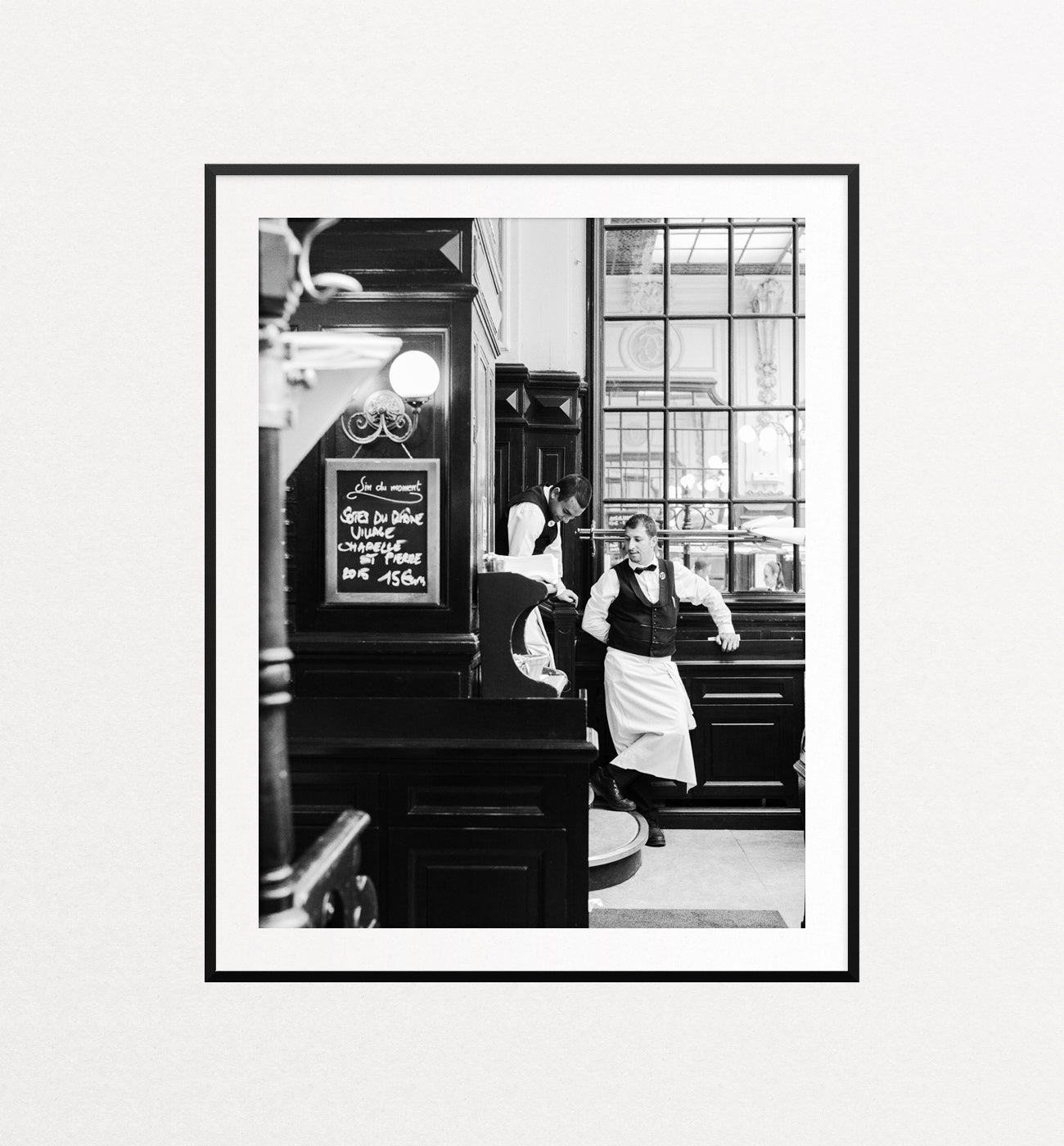Parisian Waiters of Le Bouillon Chartier