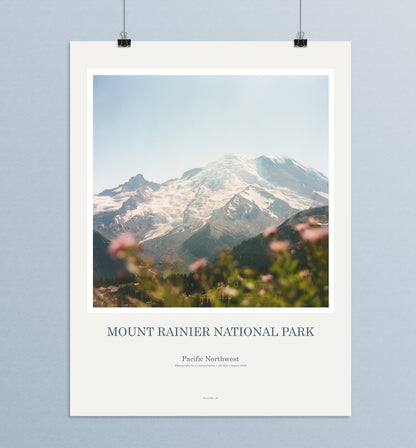 Art Print Poster: Mount Rainier