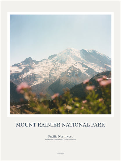 Art Print Poster: Mount Rainier