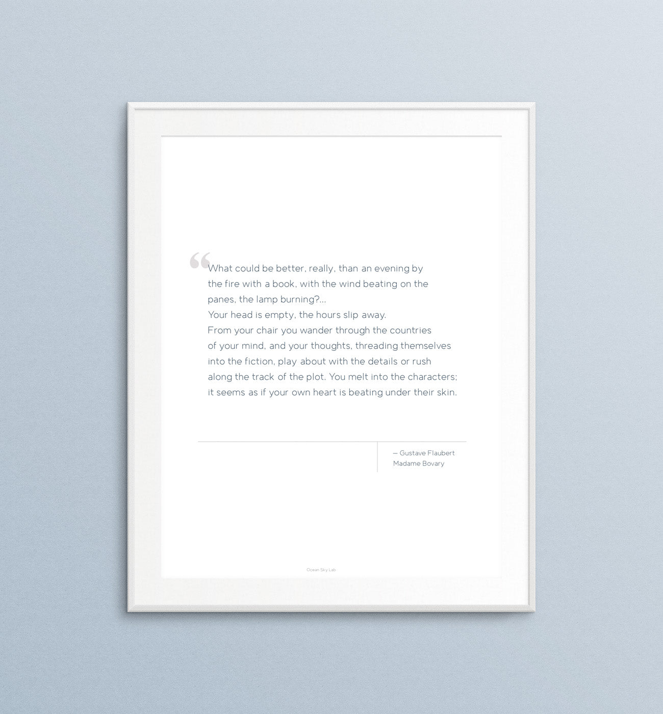 Printable Quote - Gustave Flaubert