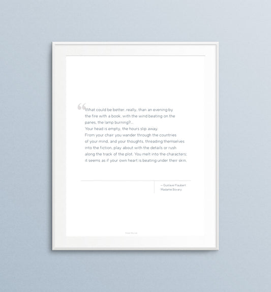 Printable Quote - Gustave Flaubert