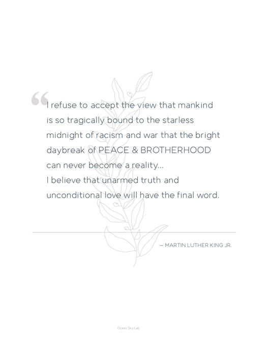 Printable Quote - Martin Luther King Jr.