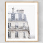 Snowfall in Paris